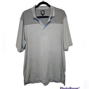 FootJoy Gray Polo Men's sz L